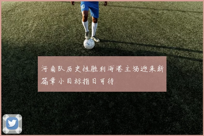 河南队历史性胜利海港主场迎来新篇章小目标指日可待